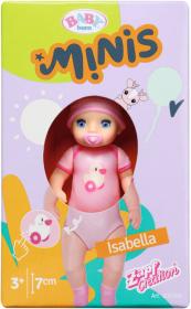 Zapf Creation ZAPF BABY BORN Panenka Minis set s doplňky v krabičce 12 druhů