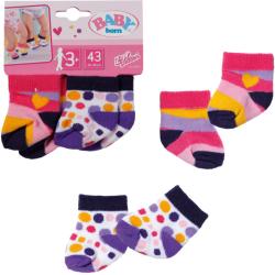 Zapf Creation ZAPF BABY BORN Ponožky set 2 páry pro panenku miminko 43cm 2 druhy