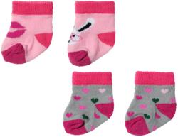 Zapf Creation ZAPF BABY BORN Ponožky set 2 páry pro panenku miminko 43cm 2 druhy