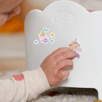 Zapf Creation ZAPF BABY BORN Postýlka duhová pro panenku na baterie Světlo Zvuk
