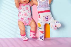 Zapf Creation ZAPF BABY BORN Punčocháče a ponožky pro panenku miminko 43cm 2 druhy
