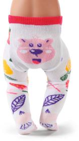 Zapf Creation ZAPF BABY BORN Punčocháče a ponožky pro panenku miminko 43cm 2 druhy
