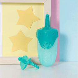 Zapf Creation ZAPF BABY BORN Set lahvička kojenecká + dudlík pro panenku miminko 2 barvy