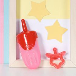 Zapf Creation ZAPF BABY BORN Set lahvička kojenecká + dudlík pro panenku miminko 2 barvy