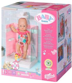 Zapf Creation ZAPF BABY BORN Sprchový kout funkční na vodu pro panenku miminko