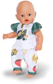 Zapf Creation ZAPF BABY BORN Tričko s opičkou + kalhoty oblečení pro panenku miminko 43cm