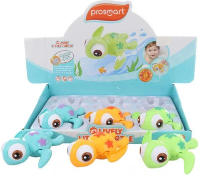 Želvička baby plavající do vany natahovací 12cm do vody 3 barvy plast Želvička baby plavající do vany natahovací 12cm do vody 3 barvy plast