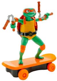 Želvy Ninja Sewer Shredders akční figurka na skateboardu zpětný chod 4 druhy