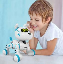 Zigybot BOBBY IR Interaktivní robotický pes dotykové senzory na baterie Zvuk