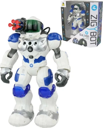 Zigybot GULIVER IR Interaktivní robot ovládání pohybem ruky na baterie Světlo Zvuk Zigybot GULIVER IR Interaktivní robot ovládání pohybem ruky na baterie Světlo Zvuk