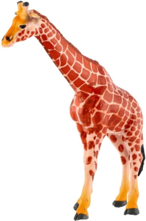 Žirafa síťovaná 17cm zvířátko plastová figurka Zooted v sáčku