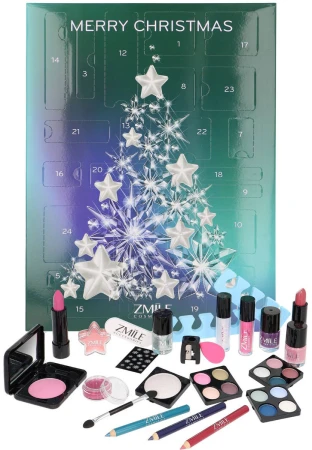 ZMILE COSMETICS Adventní kalendář kosmetický Crystal Teal Time