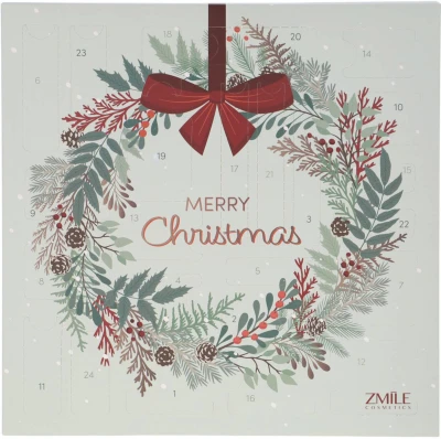 ZMILE COSMETICS Adventní kalendář kosmetický Jingle and Glow