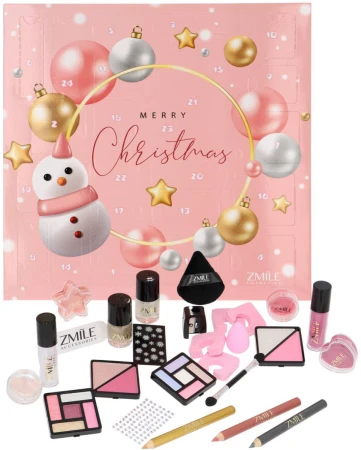 ZMILE COSMETICS Adventní kalendář kosmetický Square Snowman