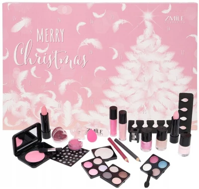 ZMILE COSMETICS Adventní kalendář kosmetický Traditional Pink and Fluffy