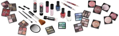 ZMILE COSMETICS Kosmetický kufřík Travel Blue