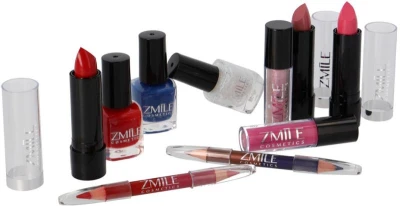 ZMILE COSMETICS Kosmetický kufřík Travel Blue