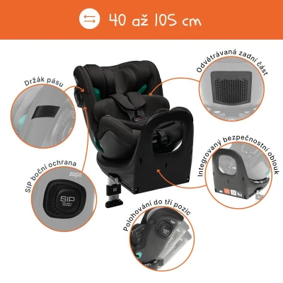 Zopa Autosedačka Voyager Maxi Toffee Brown