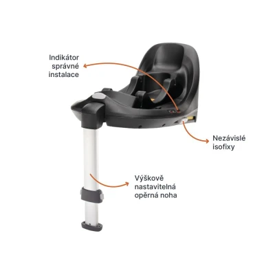 Zopa Autosedačka XM Plus i-Size bundle Boss Grey