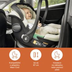 Zopa Autosedačka XM Plus i-Size bundle Toffee Brown