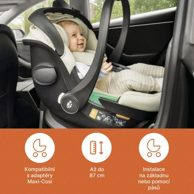 Zopa Autosedačka XM Plus i-Size bundle Toffee Brown