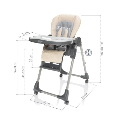 Zopa Dětská židlička Monti 2 Diamond Beige