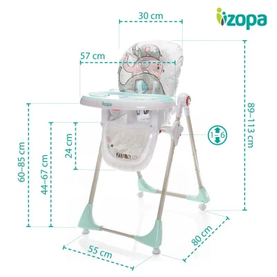 Zopa Dětská židlička Monti Elephant Herd