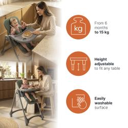 Zopa Dětská židlička Primo Ivory Beige