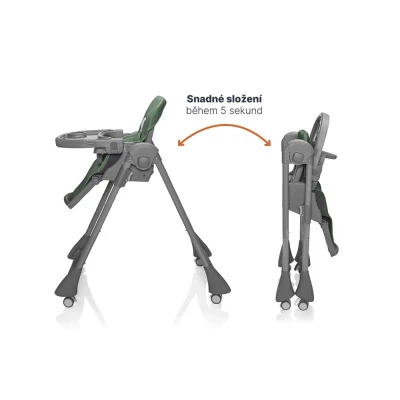 Zopa Dětská židlička Primo Light Grey