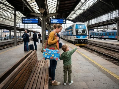 Zopa Dětský kufřík na kolečkách PackRide Safari