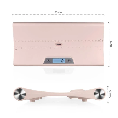 Zopa Digitální dětská váha Pink