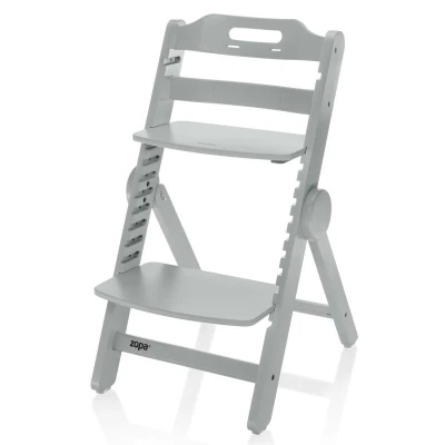 Zopa Dřevěná jídelní židlička Clipp Clapp Grey