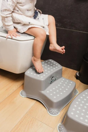 Zopa Dvojstupínek k WC/umyvadlu Unicorn Grey/Pink