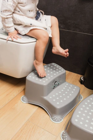 Zopa Dvojstupínek k WC/umyvadlu Unicorn Grey/Pink