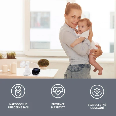 Zopa Elektrická odsávačka mléka ComfyPro Black
