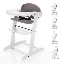 Zopa Grow-up rostoucí židlička White/Grey