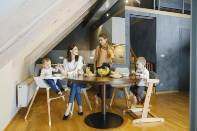 Zopa Grow-up rostoucí židlička White/Grey