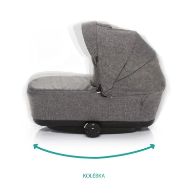 Zopa Hluboká korba ke kočárku Quest Tornado Grey
