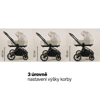 Zopa Hluboká korba ke sportovnímu kočárku Move XL 5 Boss Grey