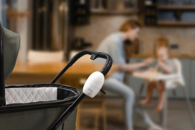 Zopa Houpadlo kočárku Eggy nabíjecí White