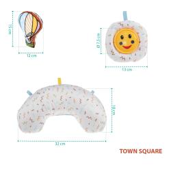 Zopa Hrací deka aktivity Town Square