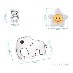 Zopa Hrací deka comfort Cuddle Grey