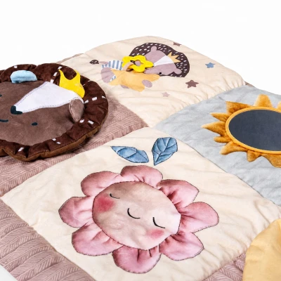 Zopa Interaktivní hrací deka Jumbo Soft Beige