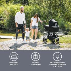 Zopa Kočárek MOVE Cross 2 + hl. korba XL zdarma All Black