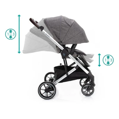 Zopa Kočárek Quest Tornado Grey/Silver