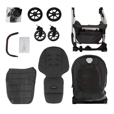 Zopa Kočárek Quest Vulcan Black/Silver