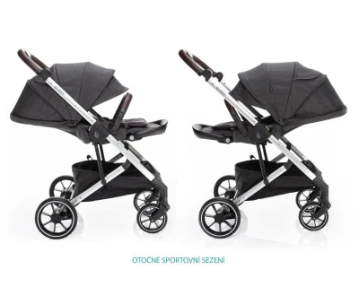 Zopa Kočárek Quest Vulcan Black/Silver