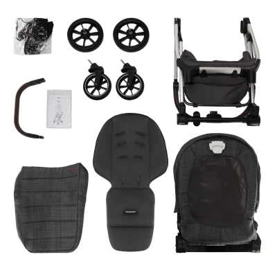 Zopa Kočárek Quest Vulcan Black/Silver