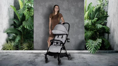 Zopa Kočárek Quiq 2 Metal Grey