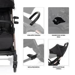 Zopa Kočárek Quiq Blacky Beige